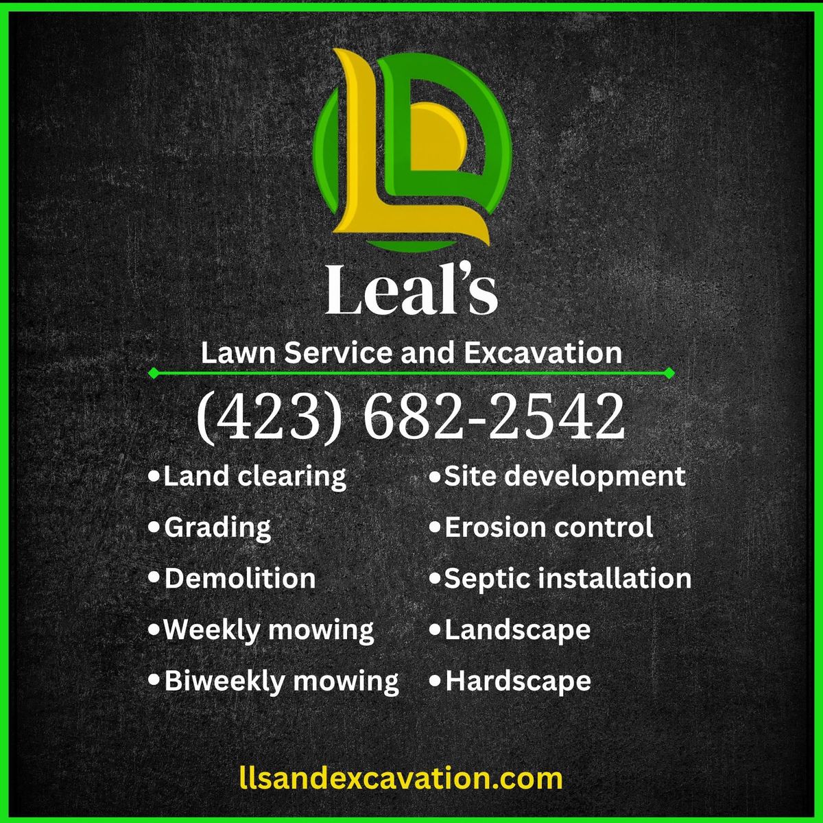 Septic Services for Leal’s Lawn Service in Dayton, TN