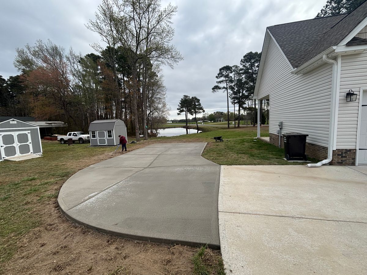 Driveway Construction for Adams Reconstruction in Clayton, NC