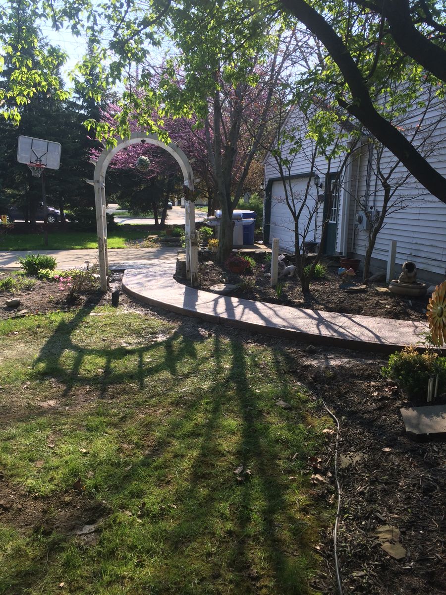 Sidewalk Installation for Lake Erie Companies in Grand River, OH