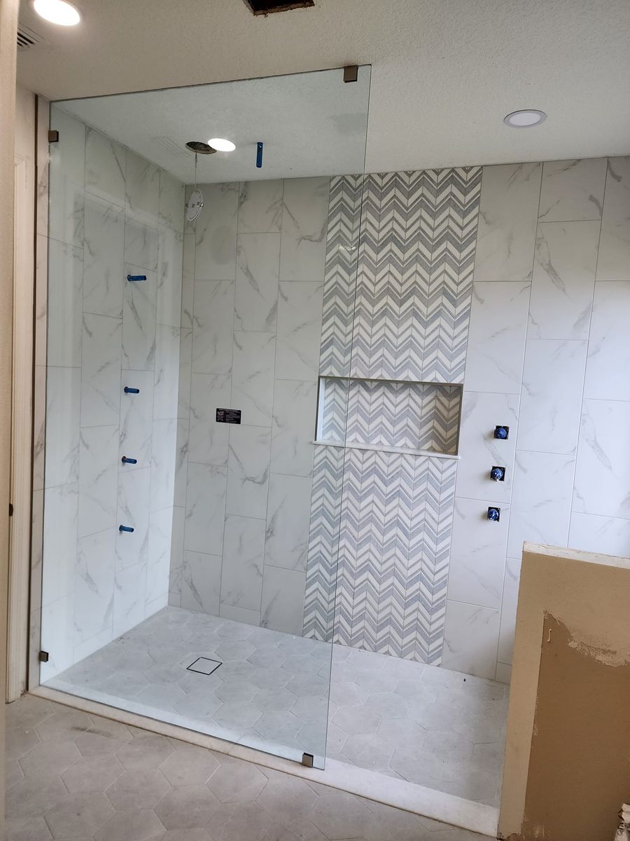 Installation Frameless Glass Enclosure for Shower for Southern Image in Rockledge, Florida