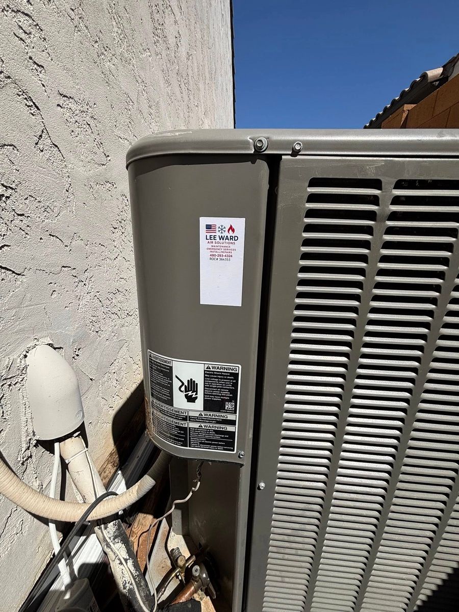 Residential HVAC Installation for Lee Ward Air Solutions in Phoenix, AZ