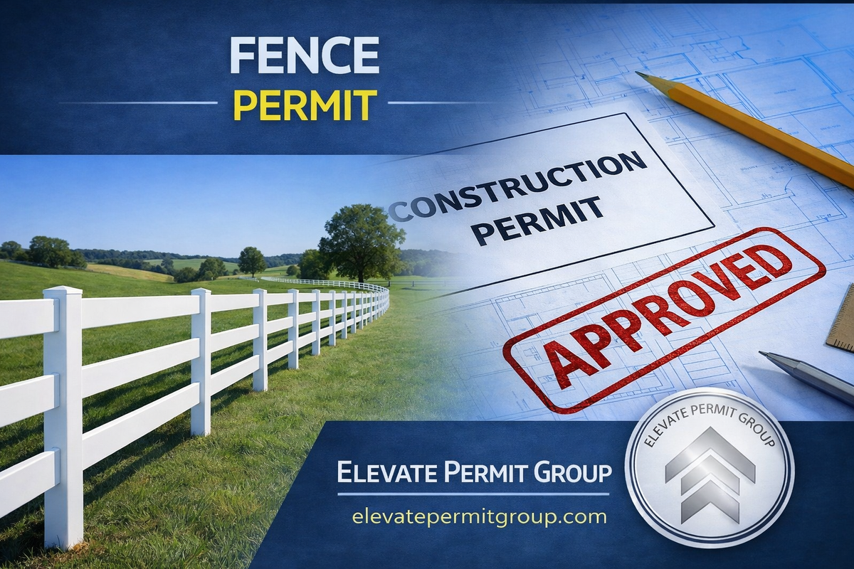 Fence / Pools / Decks / MEP’s / Roofing / Signs Permits for Elevate Permit Group in San Antonio, TX