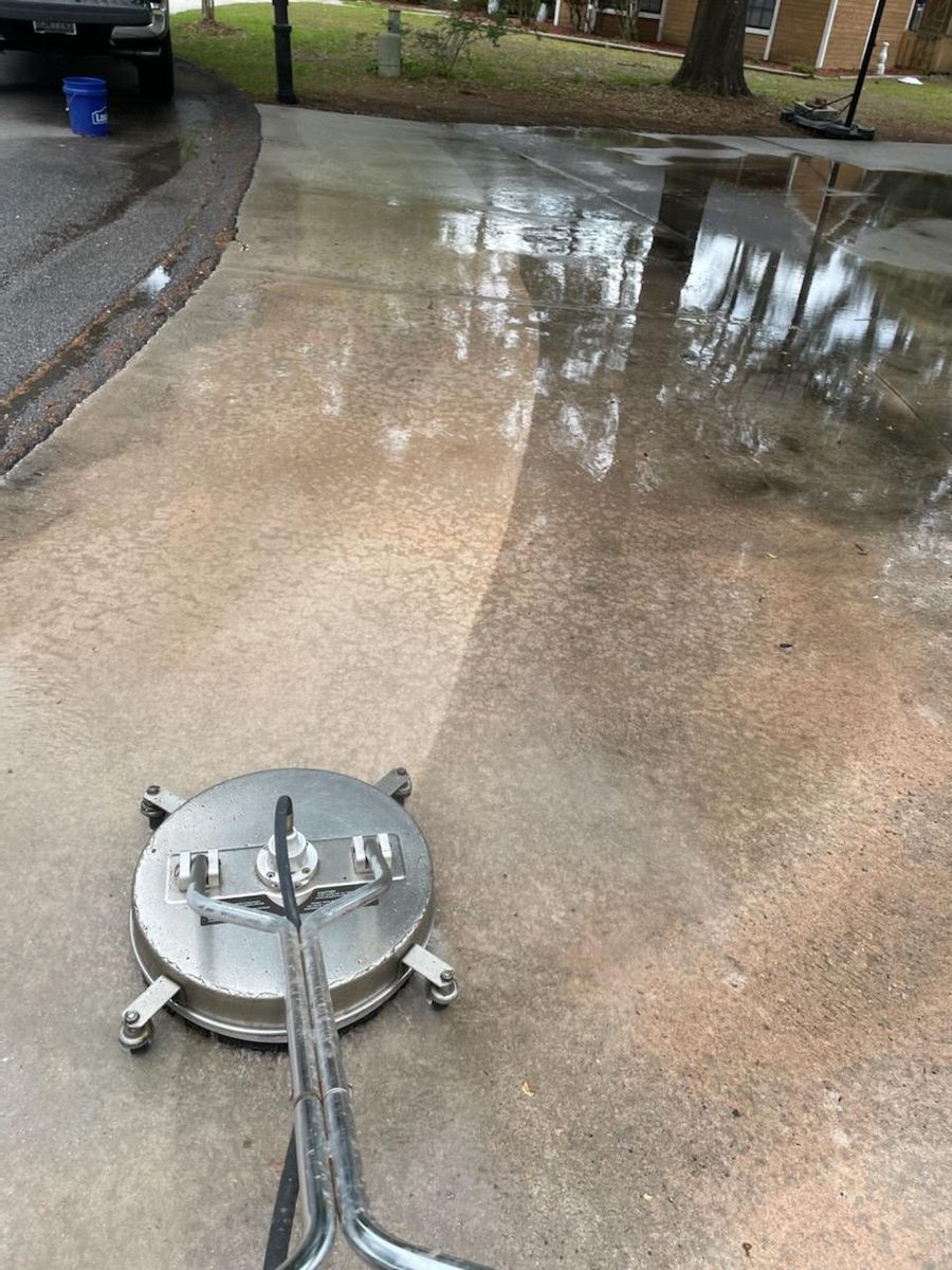 Driveway and Sidewalk Cleaning for Clean Kings Pressure Washing in Beaufort, SC