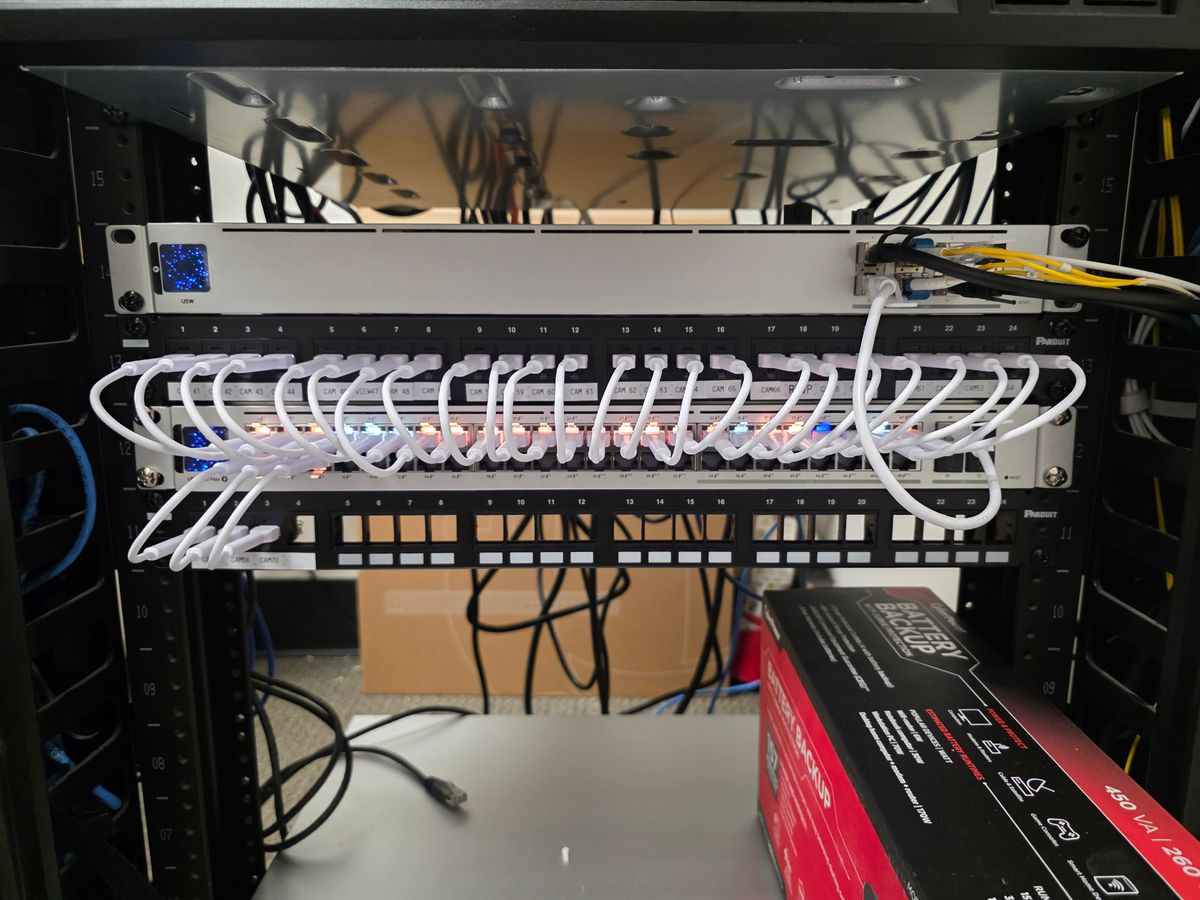 Structured Data Cabling/Network Infrastructure for White Sands Communications & Electric in Rigby, ID