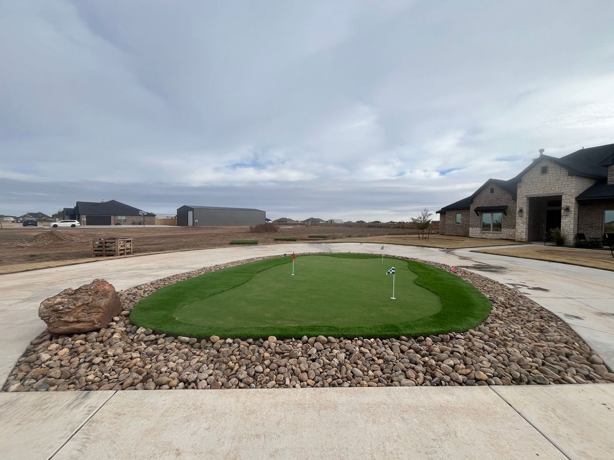 Landscape Installation for Cole Landscaping & Pools, LLC in Amarillo, TX
