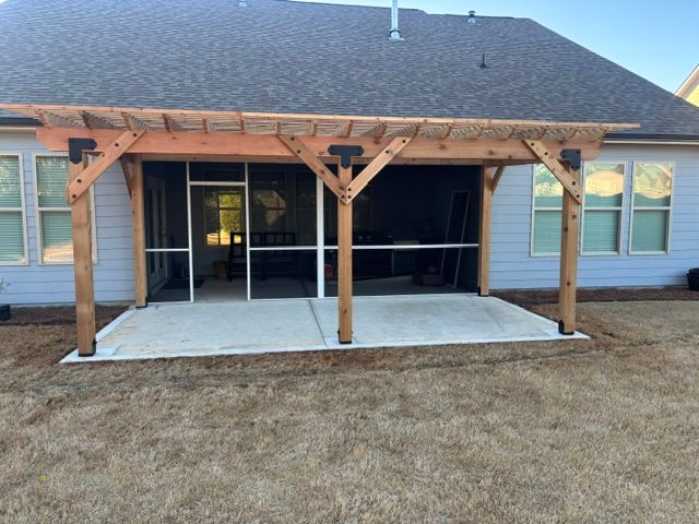 Pergolas and Outdoor Living for CSC Carpentry LLC in Alpharetta, GA