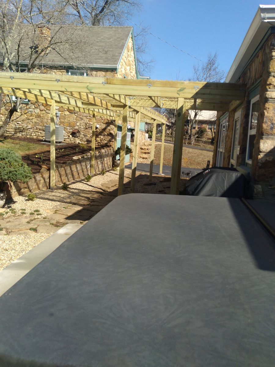 Deck Installation for The Handyman Viking in Dandridge, TN