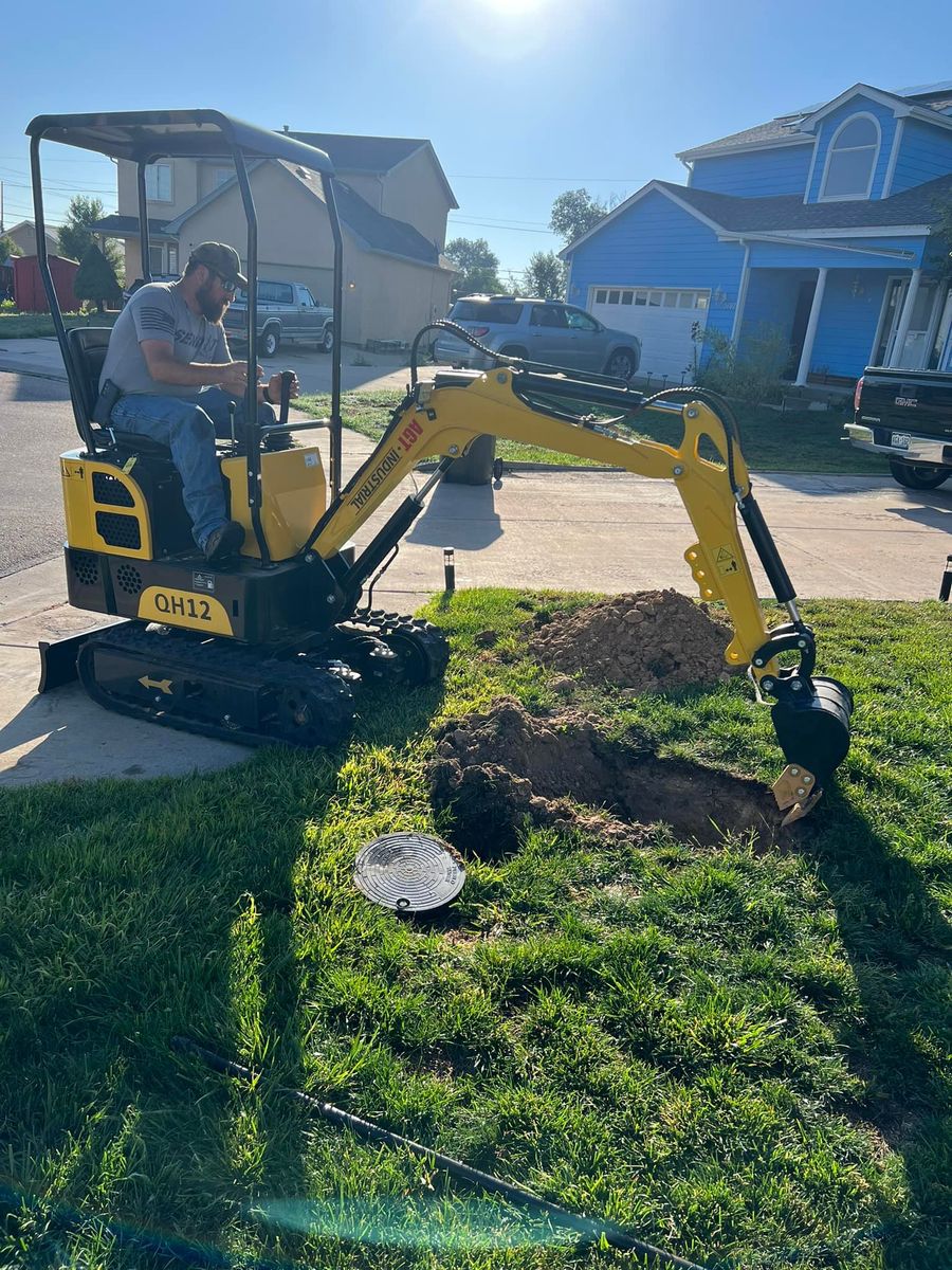 Dirt Work for CDM Sprinkler in Pueblo County, CO