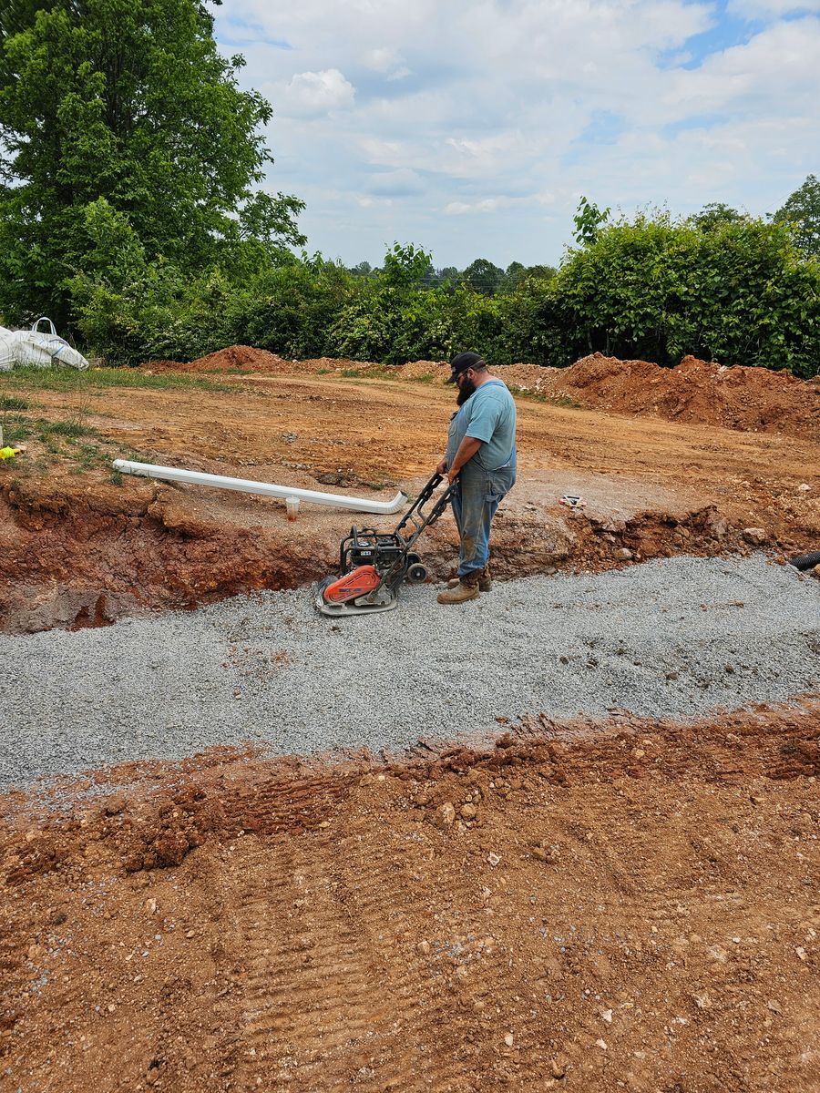 Retaining Walls for Walker Excavation in Tazewell, TN