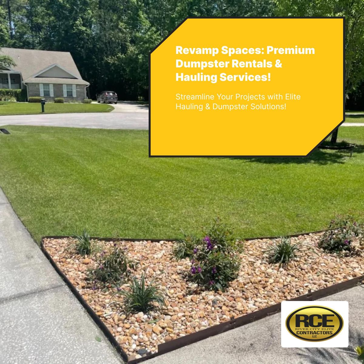 Landscaping for River City Elite Contractors in Jacksonville, FL