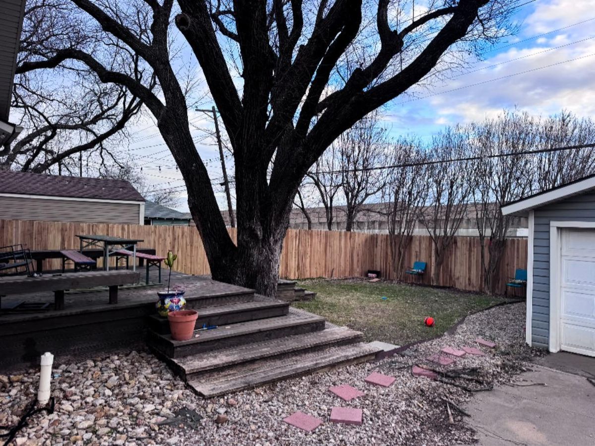 Wood Fencing Installation for B1D Fencing & Outdoors in Fort Worth, TX
