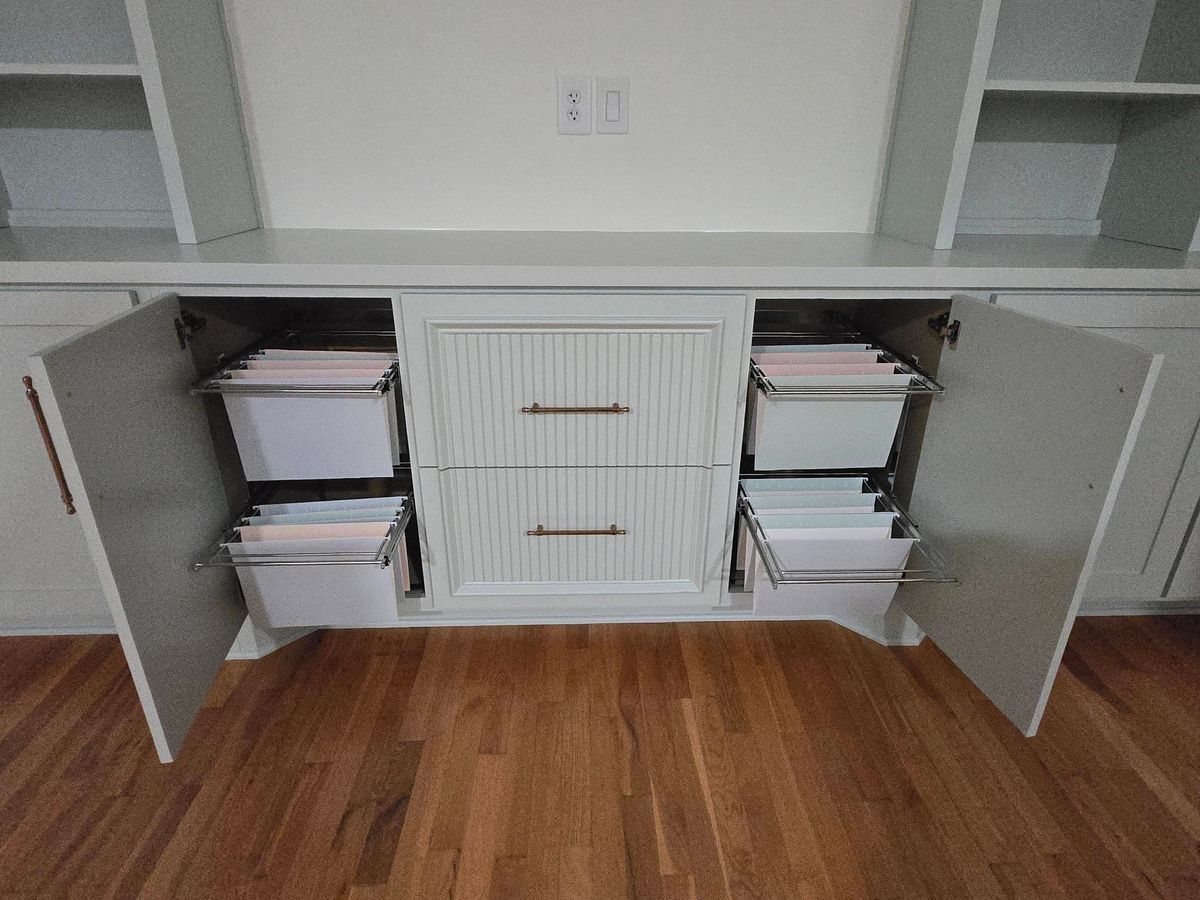 Built-Ins for Carolina Woodworks in Lyman, SC