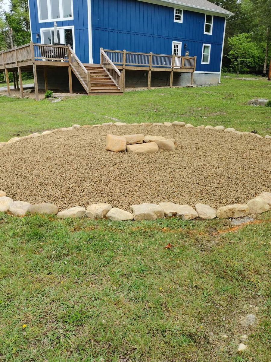 Patio Design & Construction for Lafollette Mulch, Stone and Lawn Care in La Follette, TN