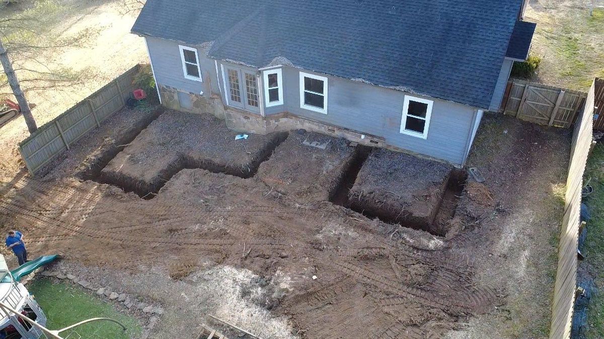 Foundation Digging for Moose Excavating in Athens, TN