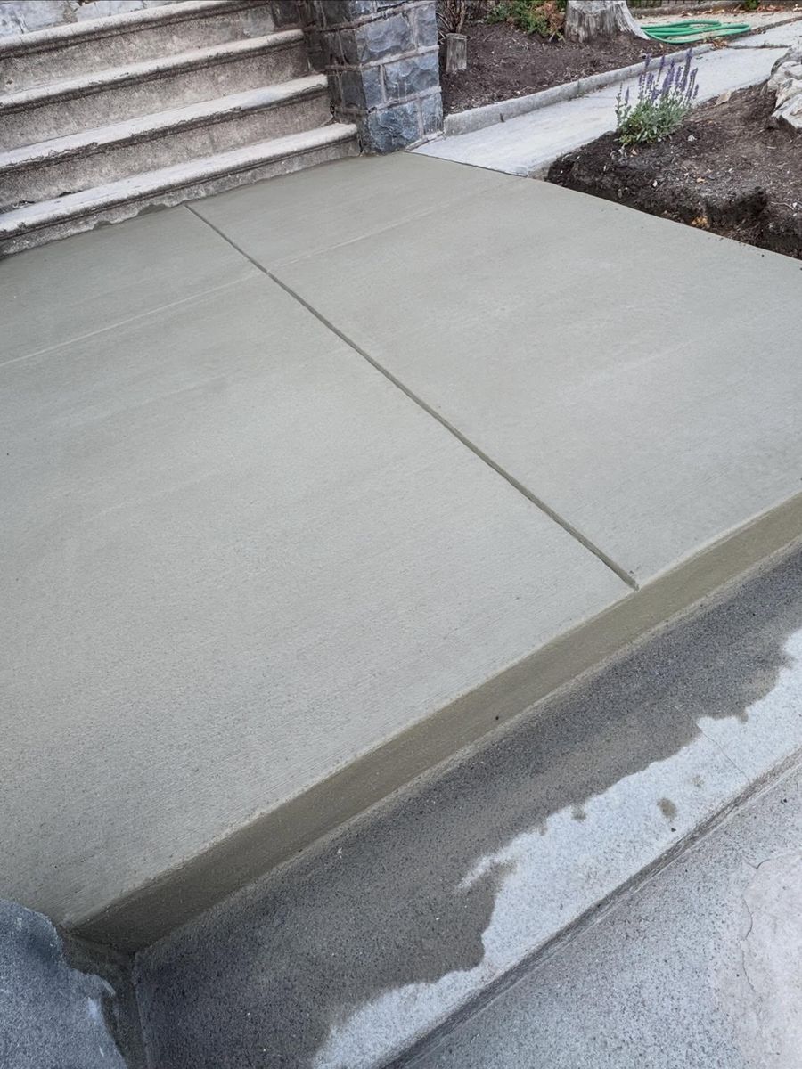 Sidewalk Installation for Berks Concrete LLC in Berks County, PA