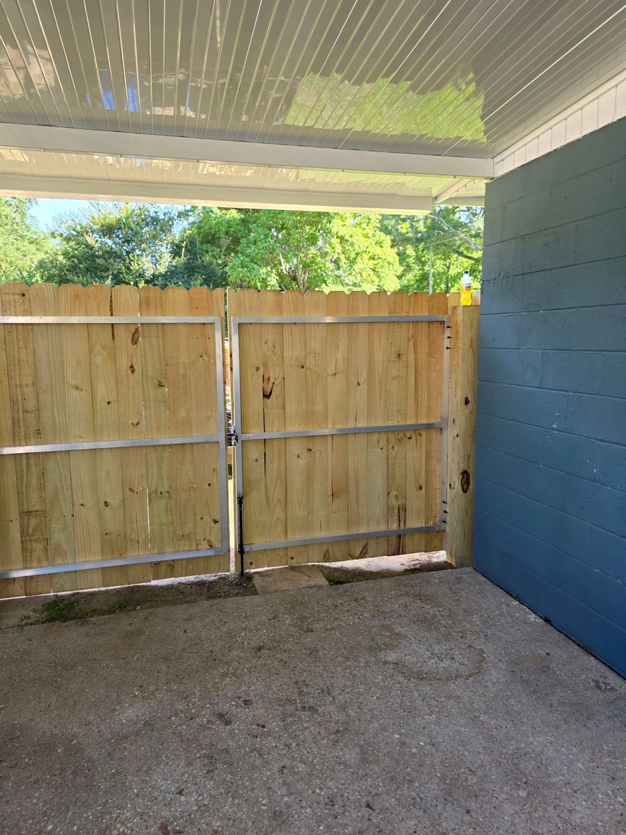 Fence Repair for Phillips Fencing Solutions in Pensacola, FL