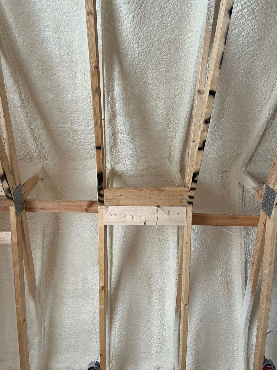 New Home Construction Spray Foam Insulation for Schwartz Spray Foam Services in Osseo, WI