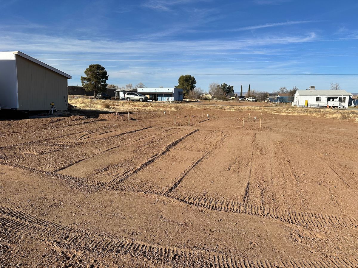 Site Preparation / House Pads for S&D Excavations in Ash Fork, AZ
