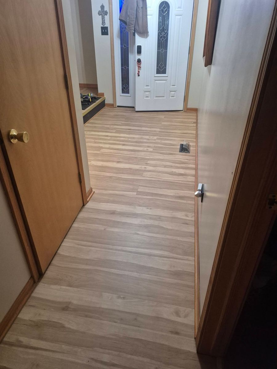 Flooring for Young complete remodeling in Country Club Hills, IL