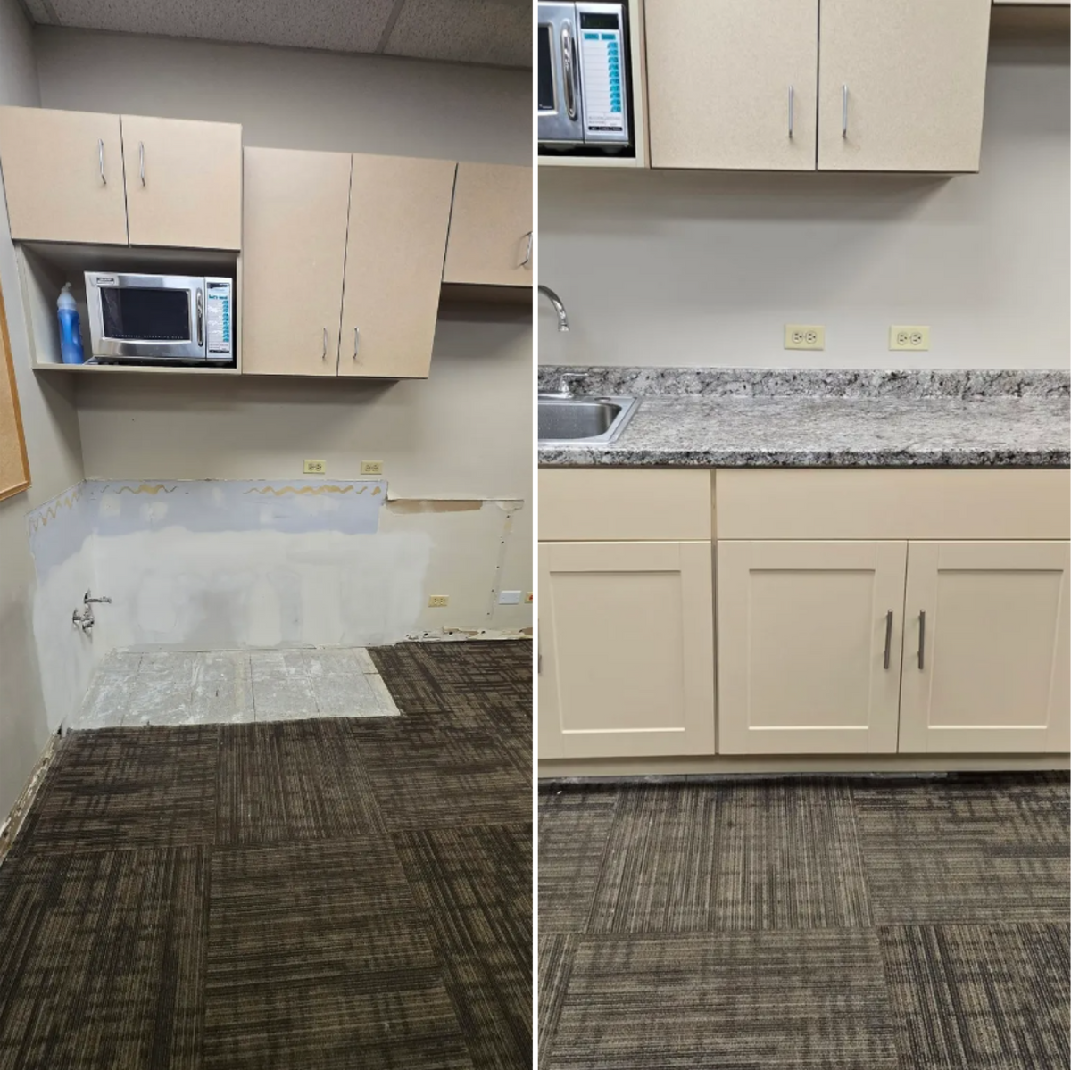 Cabinet Installation for Forge Precision Facility Services in Glendale, CO