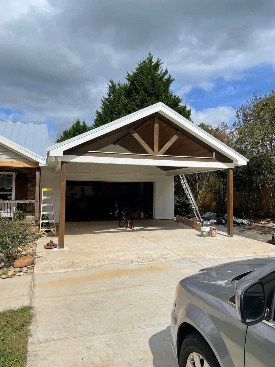Gabled Entryways for All Pro Buildings in Hammond, Indiana