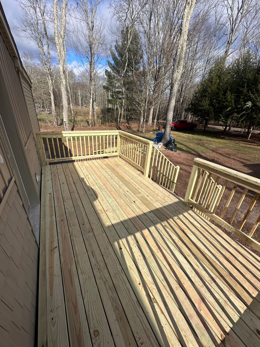 Deck Install & Repairs for Precision Construction in North Branch, NY