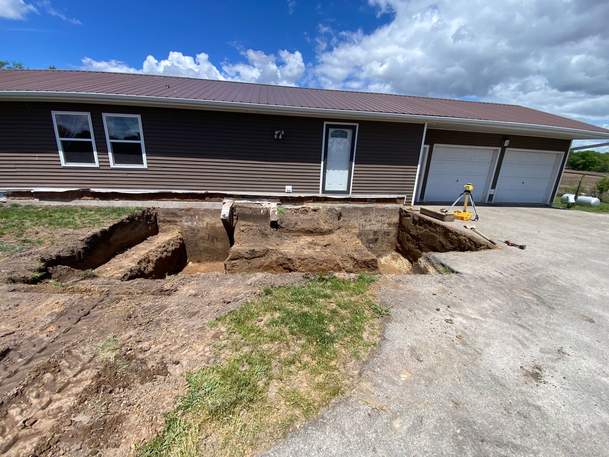 Driveway Install for TDC Excavating in Dubuque, IA