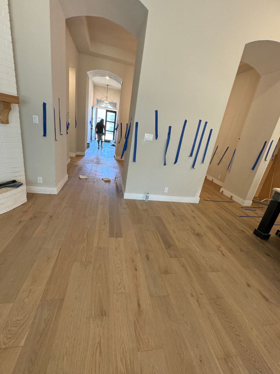 Wood Floor Installation for Luxury Flooring in San Antonio, TX