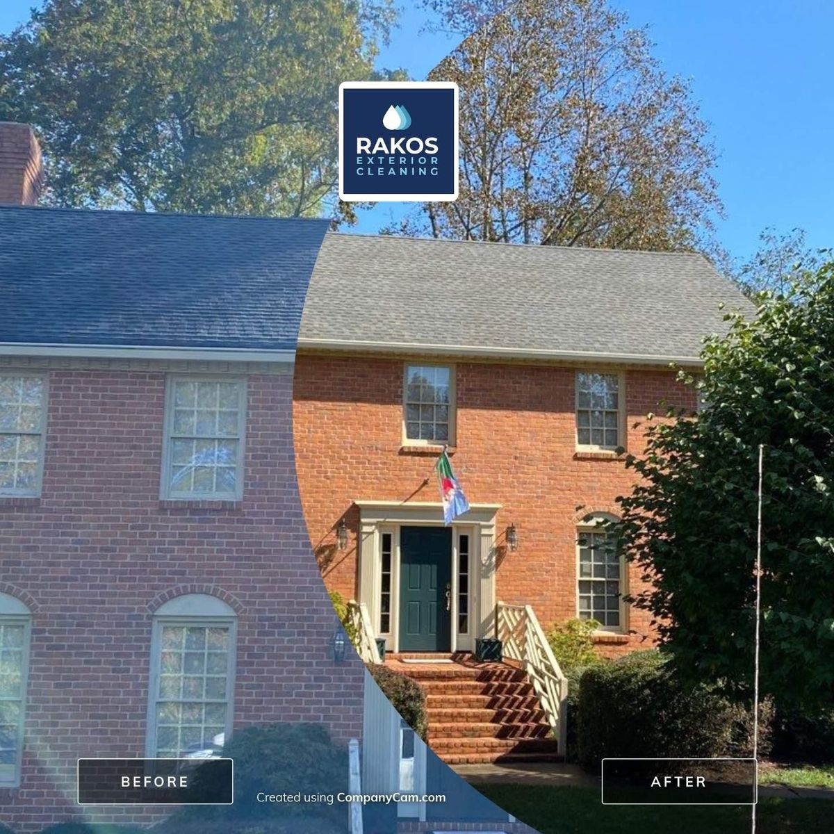 Roof Cleaning for Rakos Exterior Cleaning in Lynchburg, VA