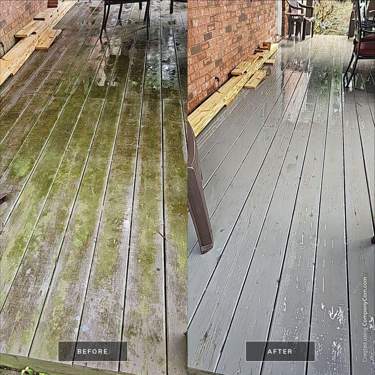 Deck & Patio Cleaning for Cumberland Gap Pro Wash LLC in Harrogate, Tennessee