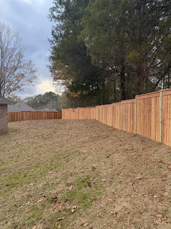 Residential Fence Services for Roberson Construction in Jackson, MS