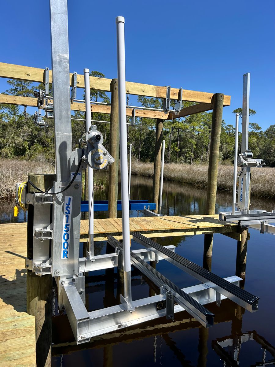 Boat lifts/ Boat house for J&H Land and Marine in Panama City, FL