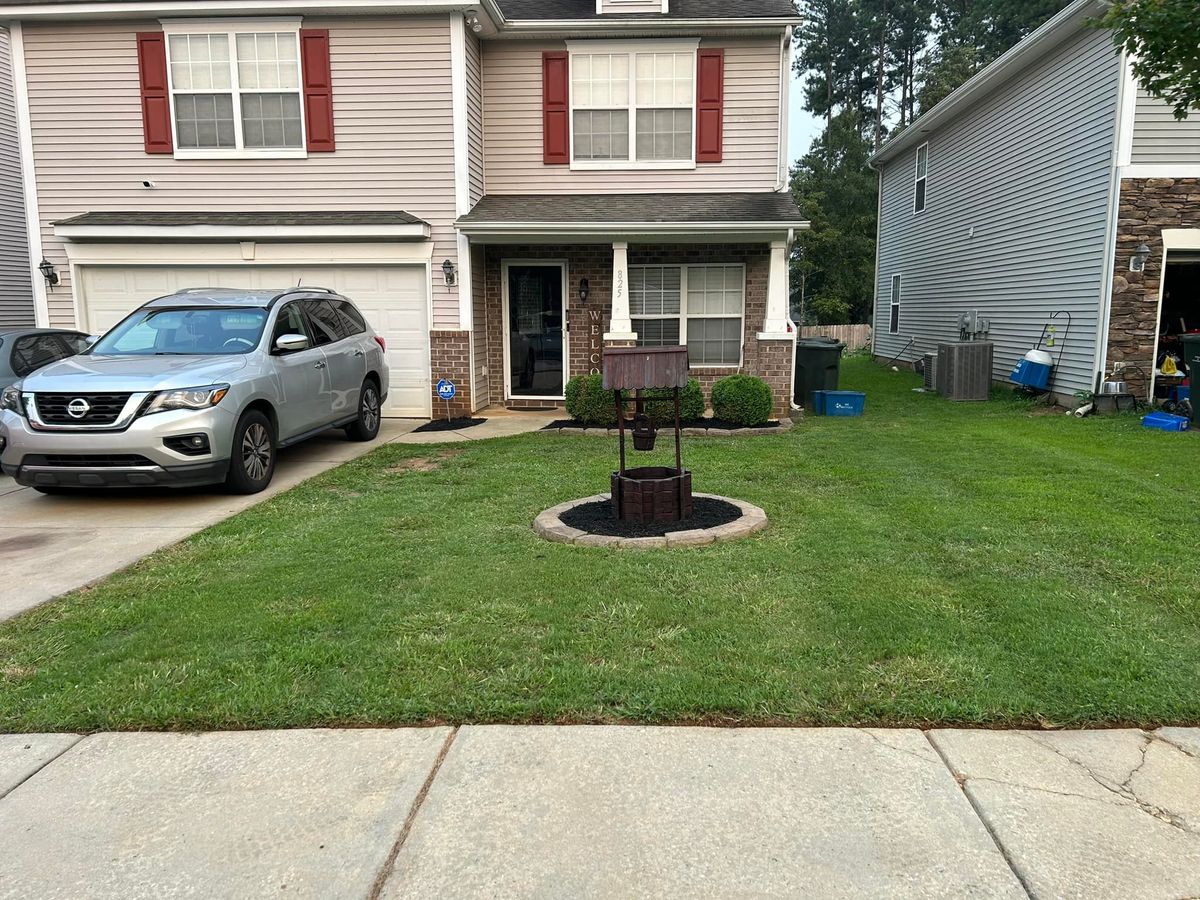 Mulch Installation for Durham Right Lawn Services in Rock Hill, SC
