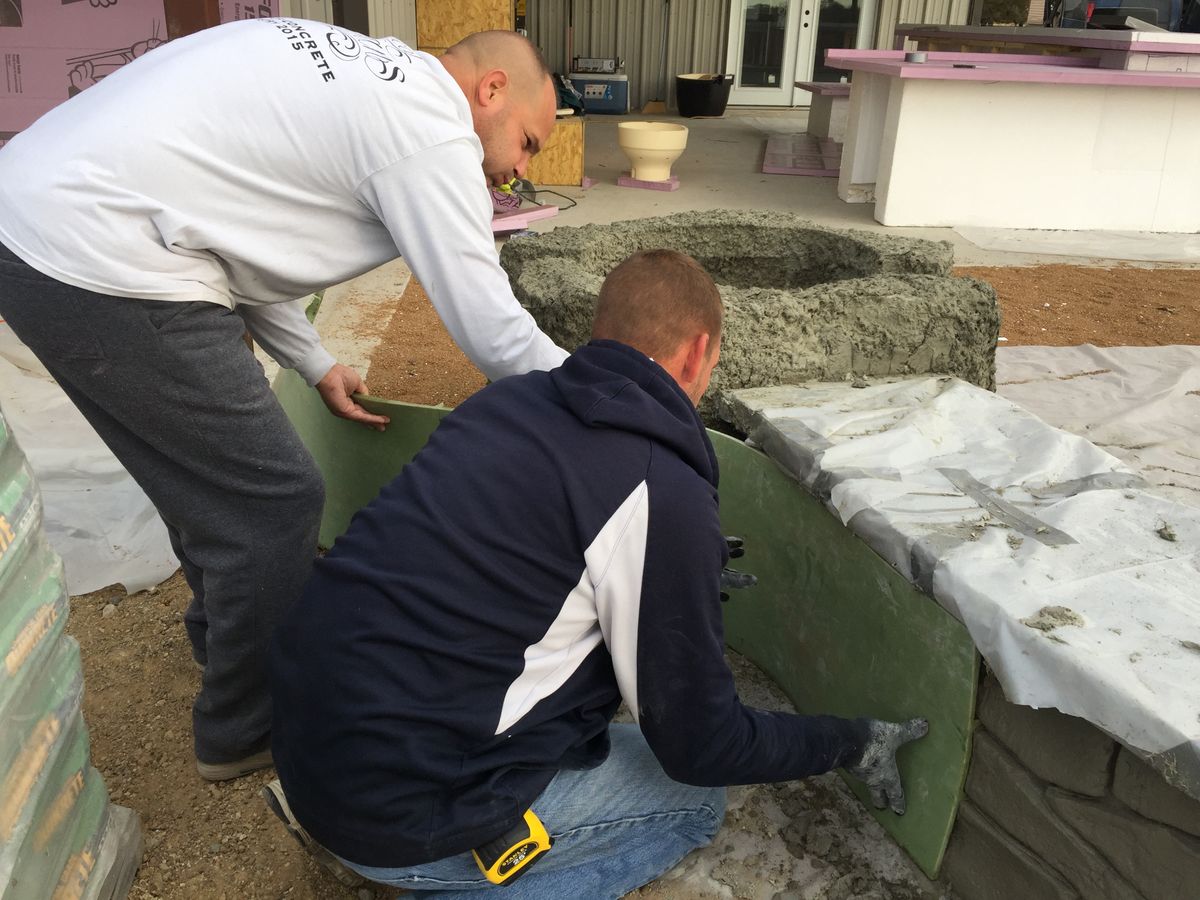 Fire Features for Texas Curb N Borders in Houston, TX