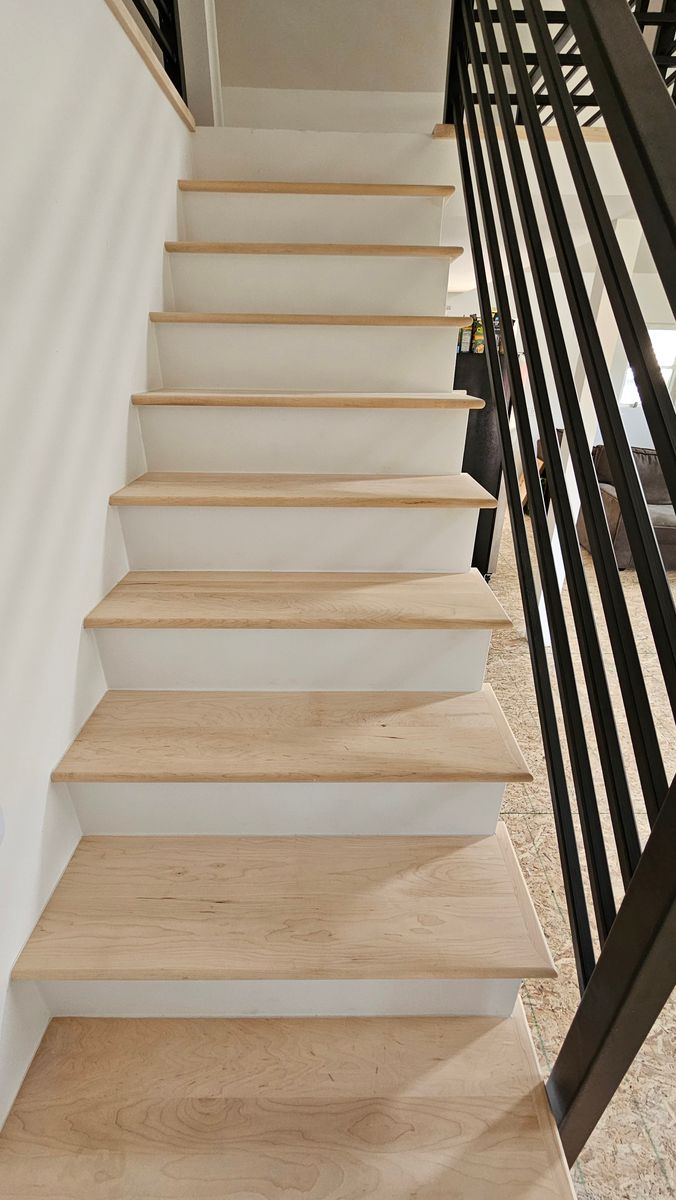 Custom Stairways for Timber Concepts  in Oconto, WI