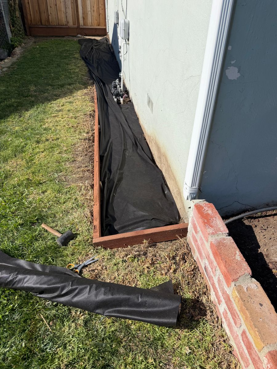 Mulch Installation for CBA Landscaping in Hayward, CA