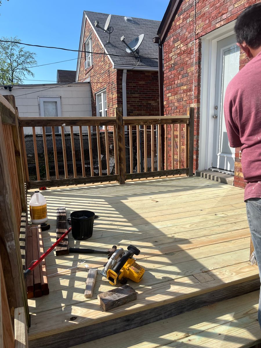Deck and Patio Construction for WHL Construction in Moscow Mills, MO