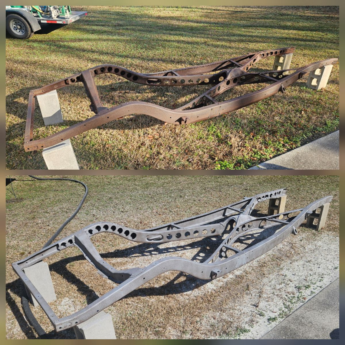 Automotive Sandblasting for Bell's Mobile Blasting & Surface Restoration  in Elm City, NC