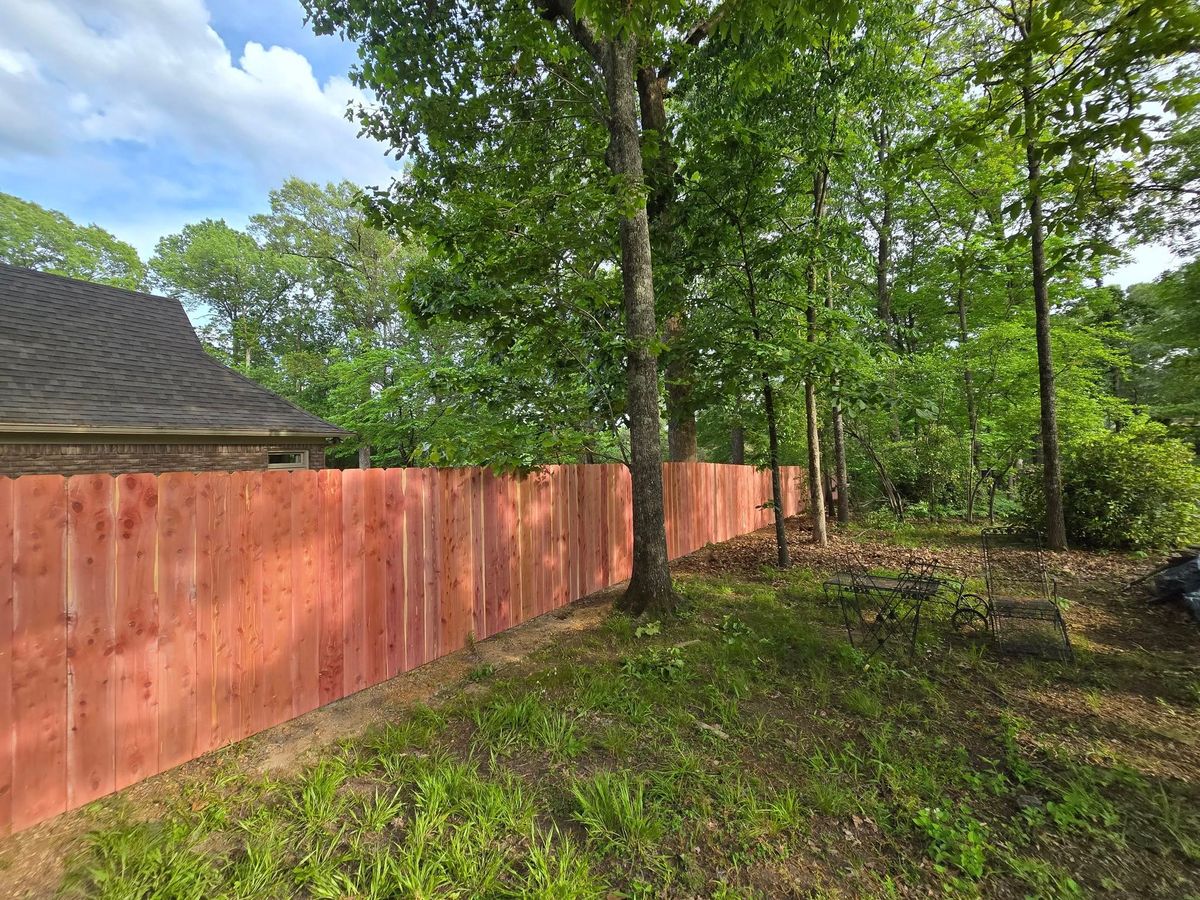 Fence Installation for Stewart Fencing in Mason, TN