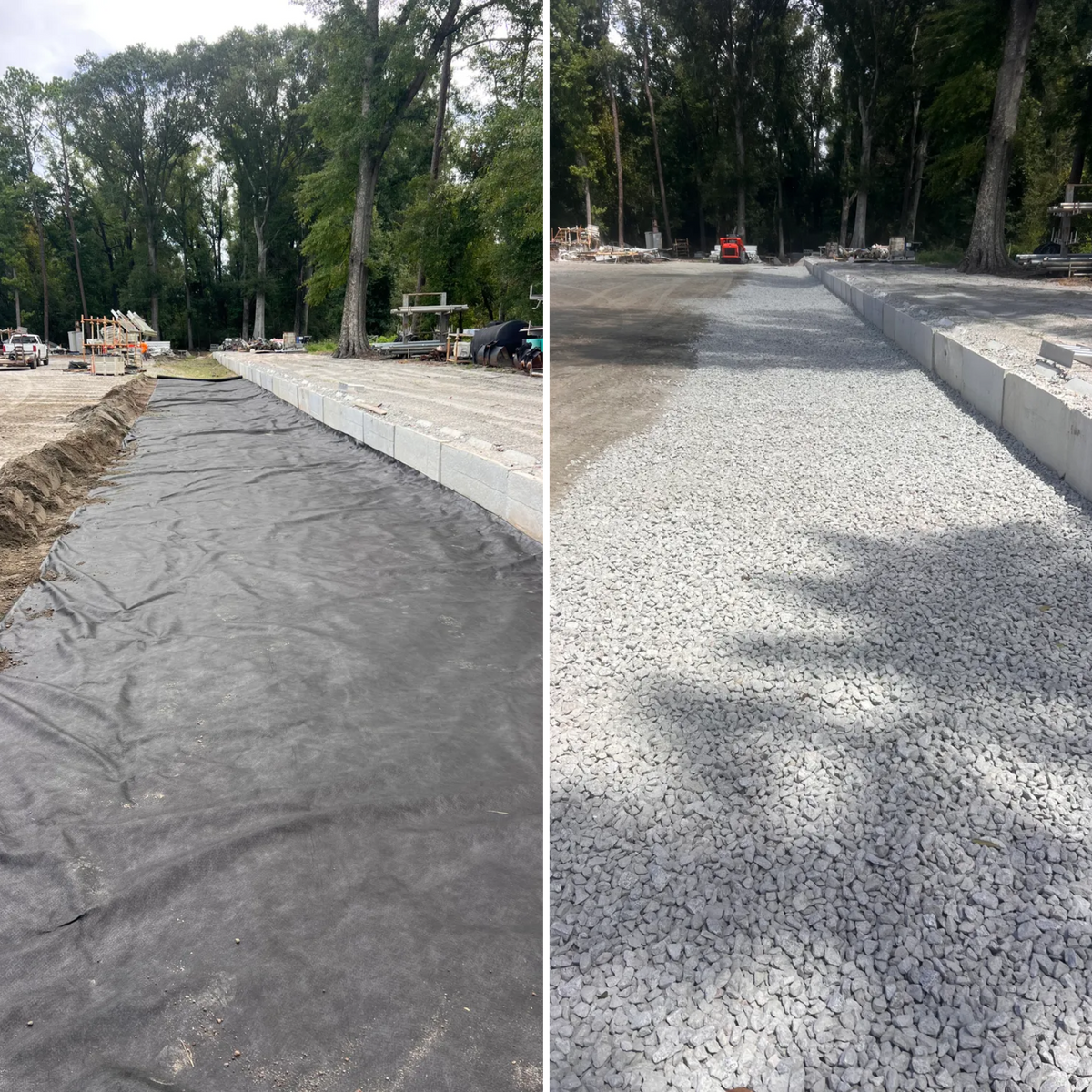 Driveway Installation for Coursey Construction in Metter, GA