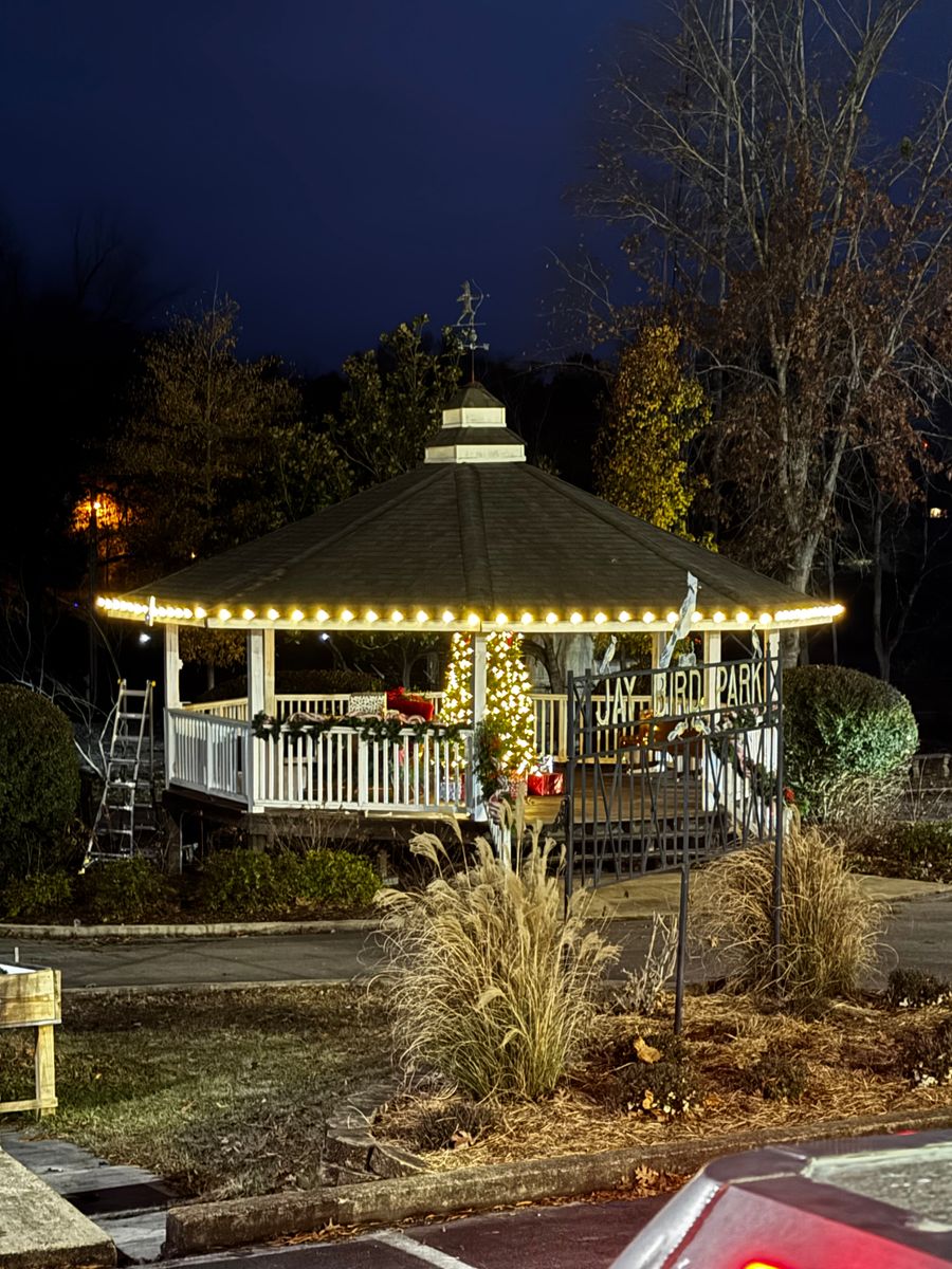 Christmas Lights for FunderFlow Commercial and Residential Pressure Washing Inc in Tupelo, MS