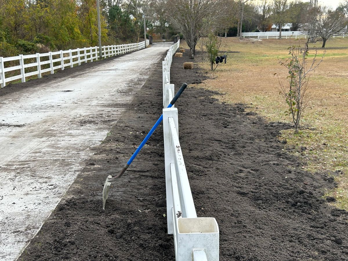 Sod Installation for Top Notch Landscape in Sneads Ferry, NC