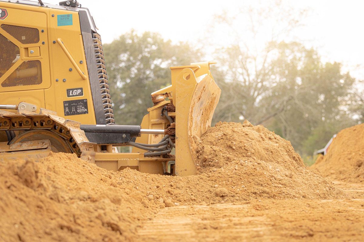 Excavation for Collins Constructors in Fyffe, AL