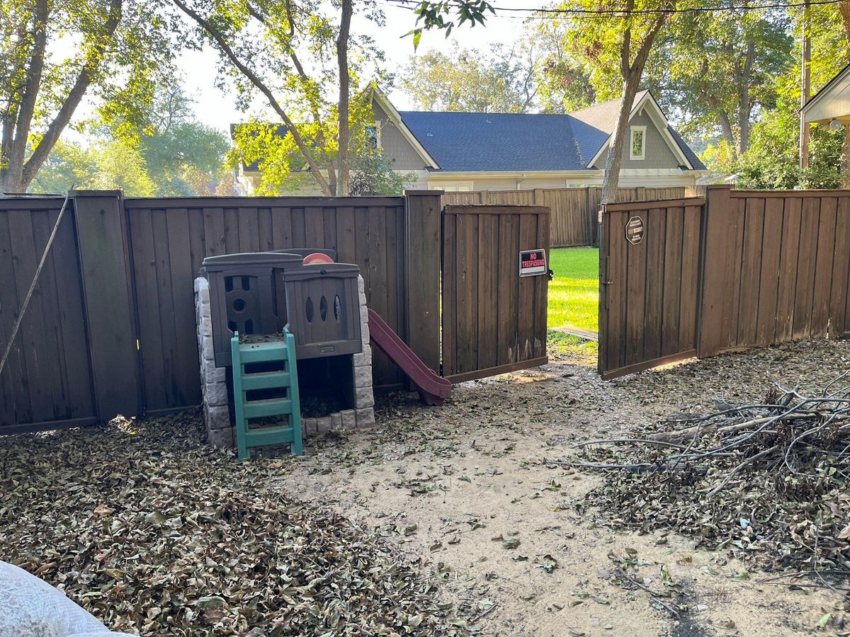 Fence Installation for JSL Woodworks and Contracting in Midlothian, TX