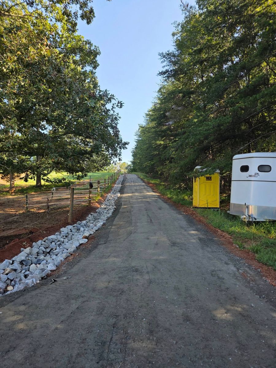 Land Grading for Bobcat Bob in Clermont, GA