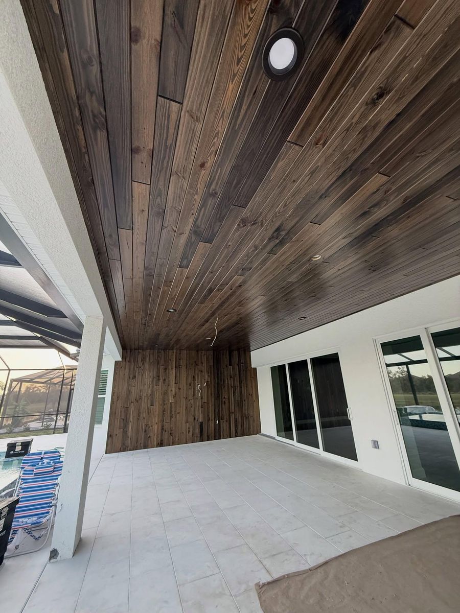 Tongue And Groove Ceilings for Rich Construction Services in Parrish, FL