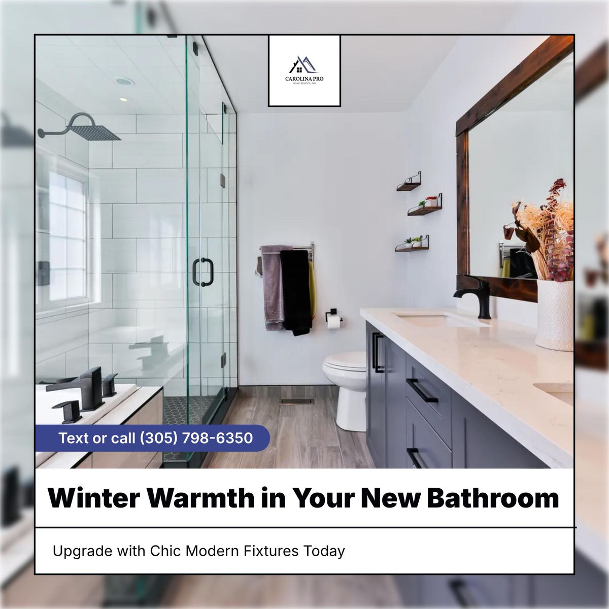 Bathroom Renovation for Carolina Pro Home Remodeling in Greenville, SC