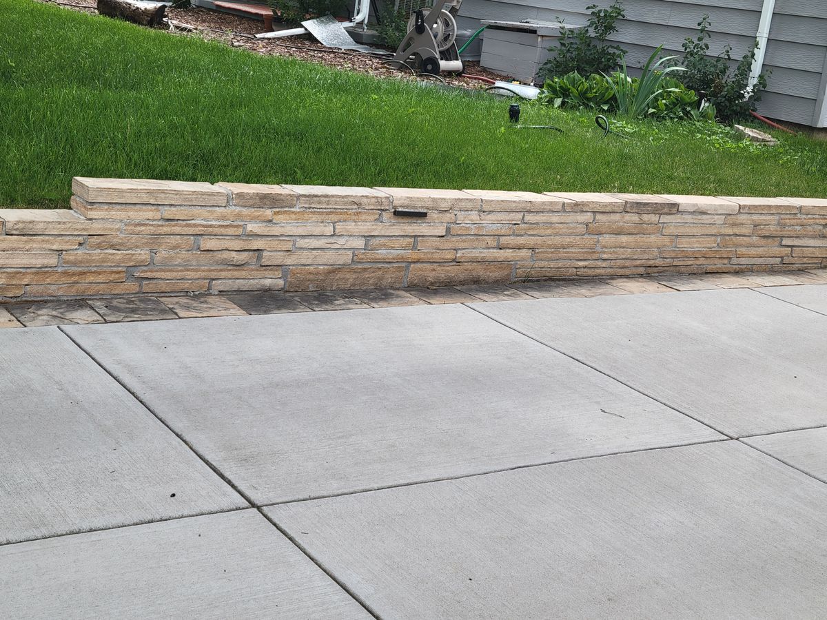 Retaining Wall Construction for JS Landscaping Colorado in Denver, CO
