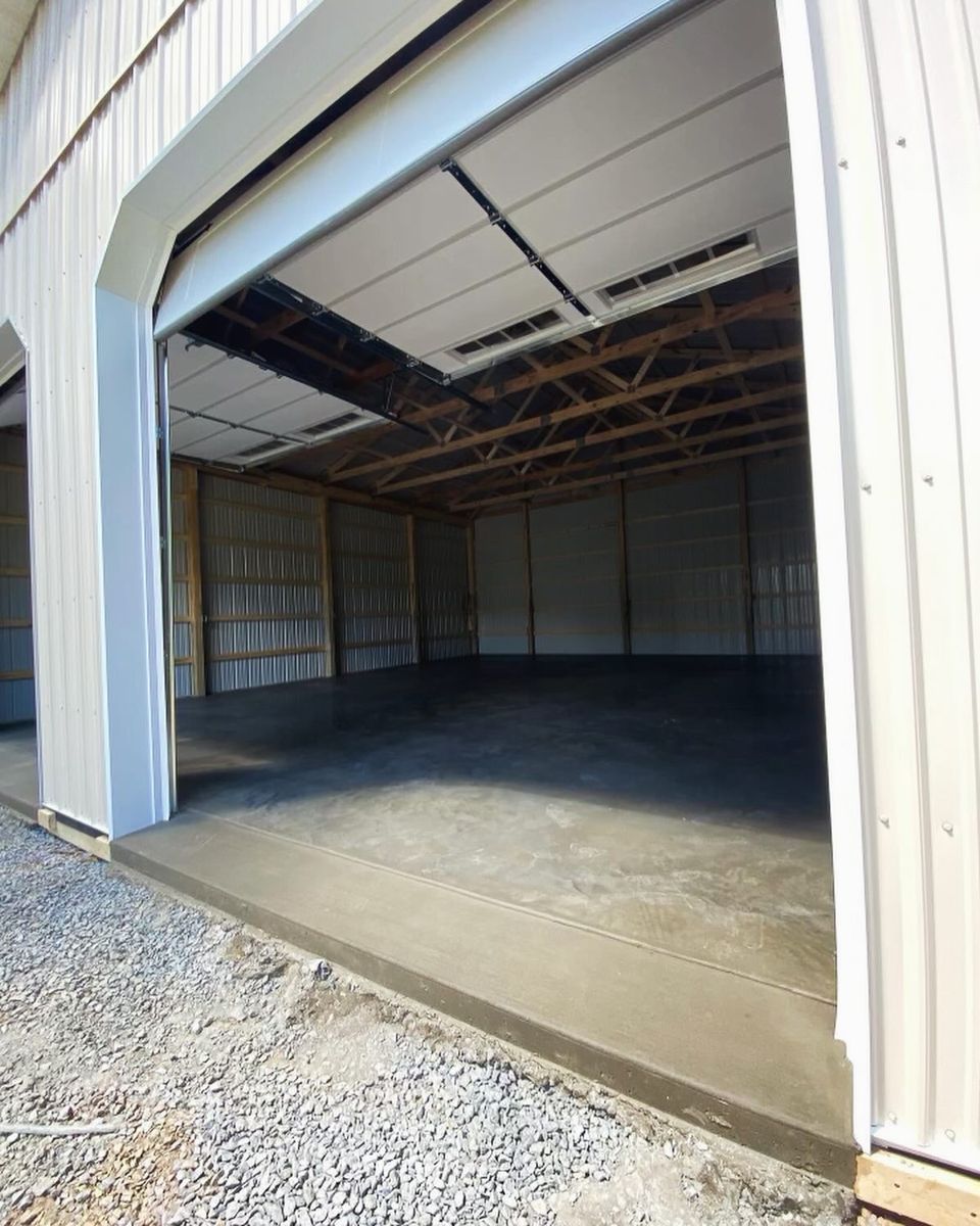 Garage floors for Berks Concrete & Construction LLC in Berks County, PA