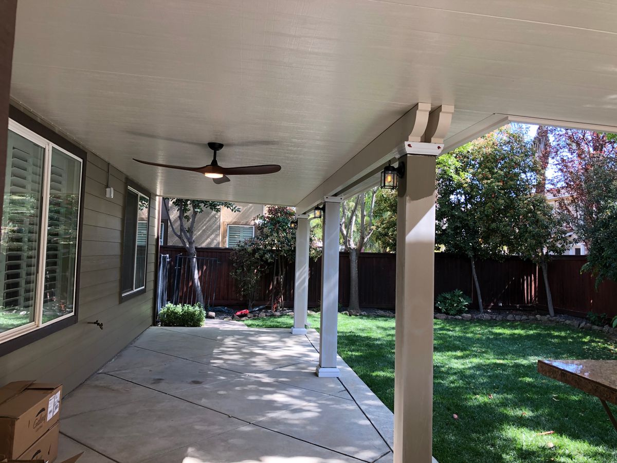 Privacy Walls for Wakeland Patio Covers in Vacaville, CA